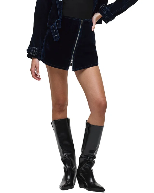 HUDSON Jeans Mini Wrap Skort, image 1 of 1 from Rue La La