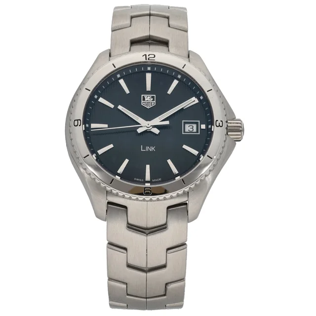 TAG Heuer Link WAT1110 40mm Stainless Steel Watch from H&T