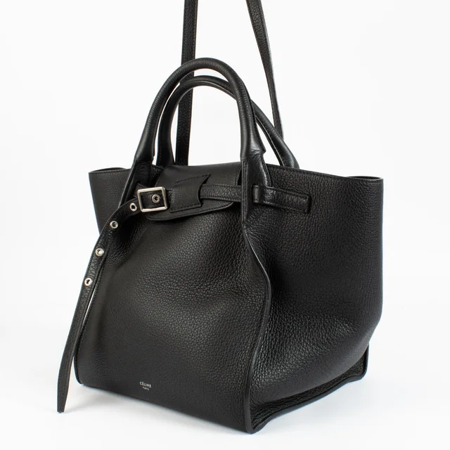 Celine Black Small Big Bag in Black Leather from Labellov, photo 2 of 2