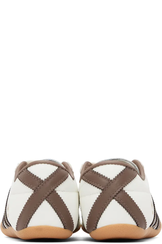 adidas Originals White & Brown Tokyo Sneakers, photo 2 of 5 from SSENSE