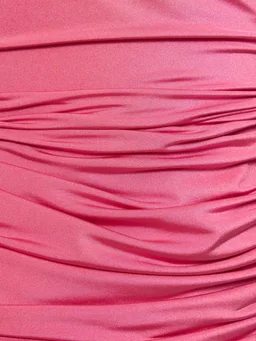 Giuseppe Di Morabito Short dress with draping in 95% Polyester, 5% Elastane, photo 4 of 5 from LUISAVIAROMA