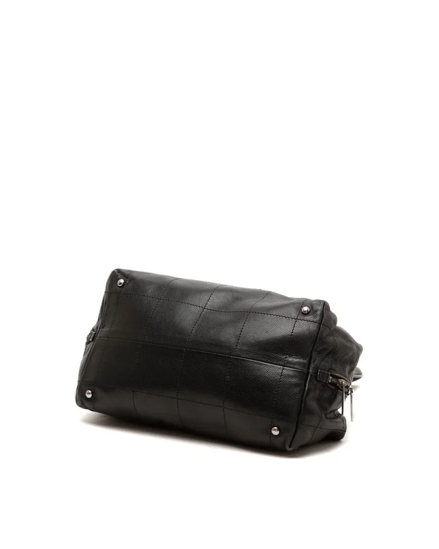 Chanel CC Choco Bar Tote Bag in Leather from A Retro Tale, photo 5 of 10