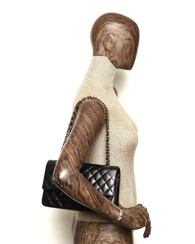 Chanel Classic Medium Double Flap Bag in Leather from A Retro Tale, photo 10 of 10