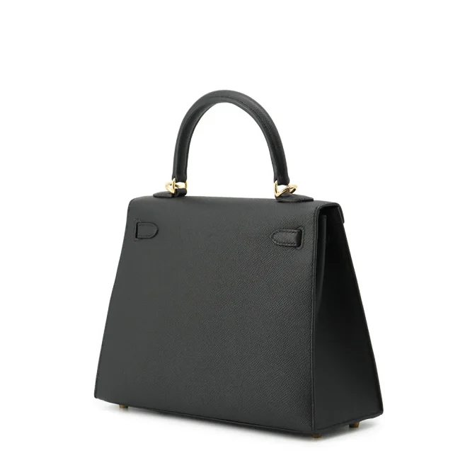 Hermès Kelly Sellier Black Epsom Size 25 in Black Epsom leather from GALLERY RARE, photo 2 of 10