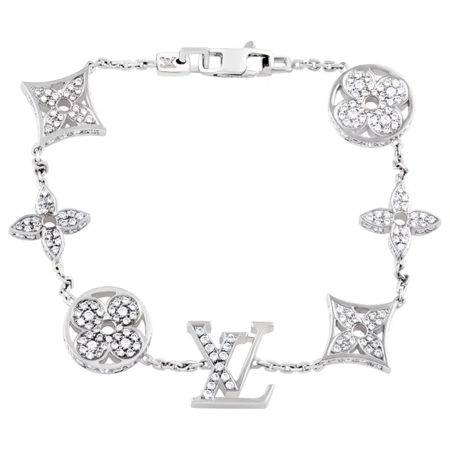 Louis Vuitton Jewelry Bracelets in White Gold from Gray And Sons