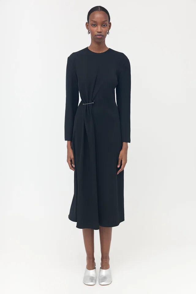 Prada 2023 Logo Safety Pin Dress from VSP Consignment