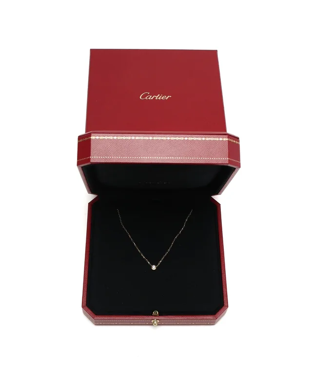 Cartier d'Amour Diamond Necklace, Mini Model from A Retro Tale, photo 2 of 2