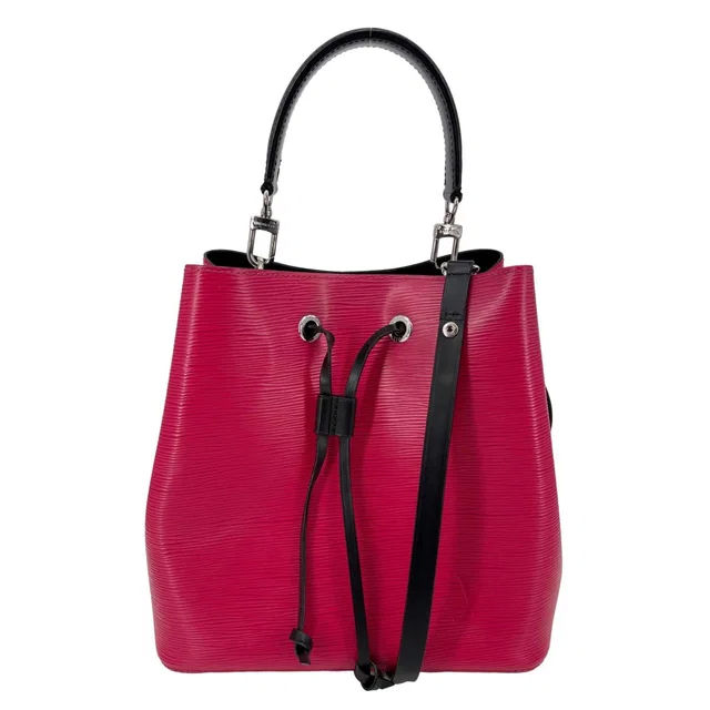 Louis Vuitton NeoNoe MM Epi Leather Bucket Shoulder Bag Pink in Pink Leather from Dallas Designer Handbags