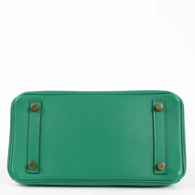 Hermès Birkin 25 Vert Vertigo Swift GHW in Green Swift leather from Labellov, photo 6 of 13