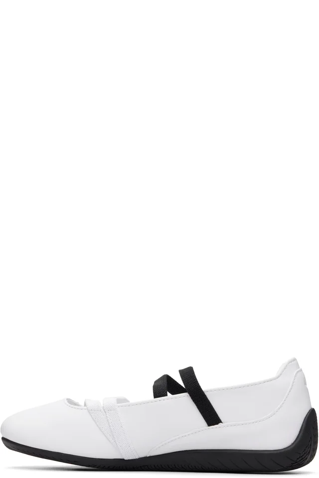 PUMA White Speedcat Ballet Sneakers, photo 3 of 5 from SSENSE