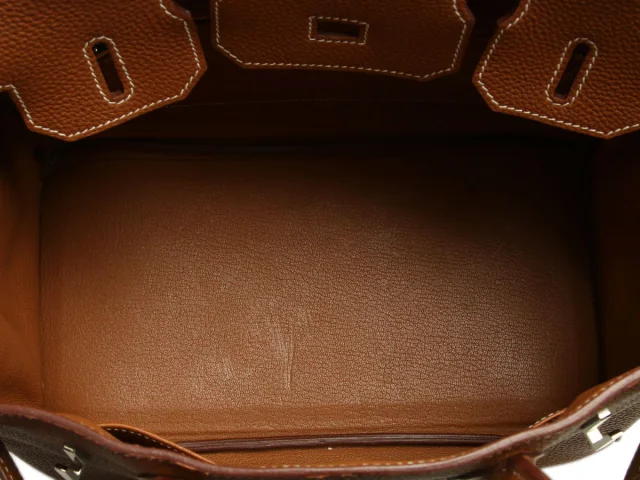 Hermès Gold Togo Birkin 30 in Gold Togo leather from Ann's Fabulous Finds, photo 10 of 11