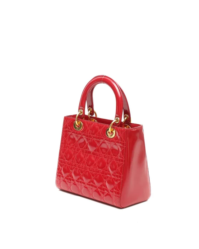 Medium Patent Lady Dior Bag in Patent leather from A Retro Tale, photo 3 of 8