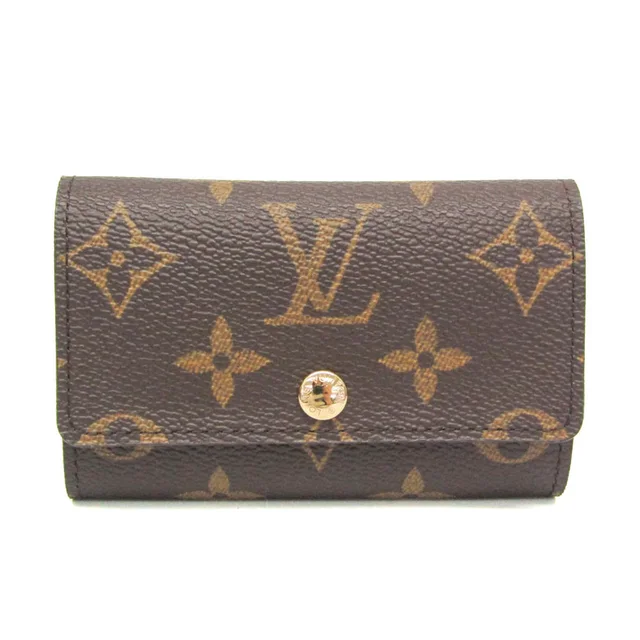 Louis Vuitton Key Holder 6 M62630 Men,Women Monogram Key Case Brown in Brown Monogram from Elady