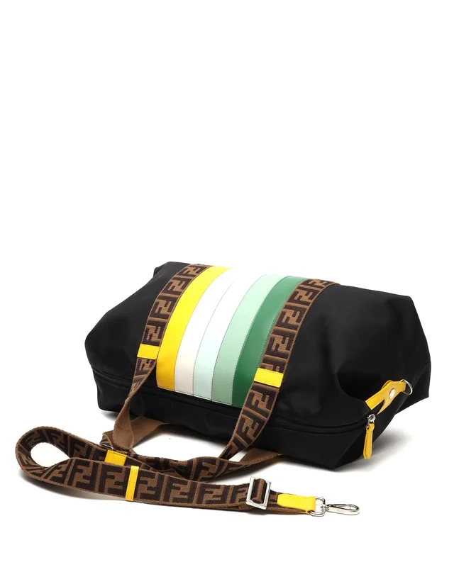 Fendi 2021s Zucca Junior Weekend Bag in Nylon from A Retro Tale, photo 5 of 7