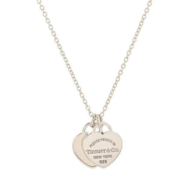 Tiffany & Co. Necklace Return to Double Heart from The Reluxe