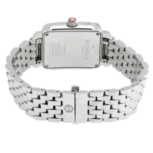 Michele Deco Mid Quartz Diamond Ladies Watch MWW06V000122, photo 3 of 3 from Jomashop