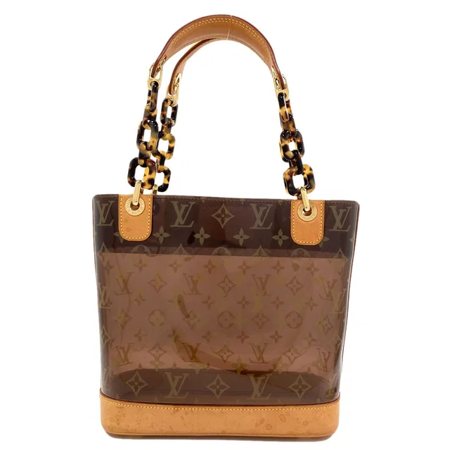 Louis Vuitton Cabas Ambre PM Tote Bag Leather in Leather from The Reluxe