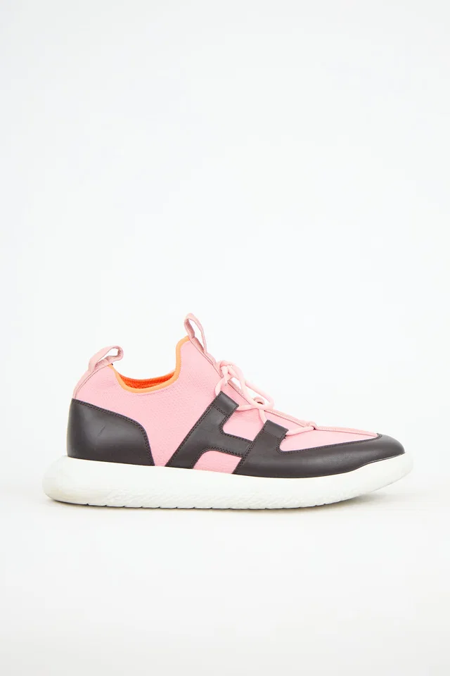 Hermès Duel Sneaker in Leather from VSP Consignment