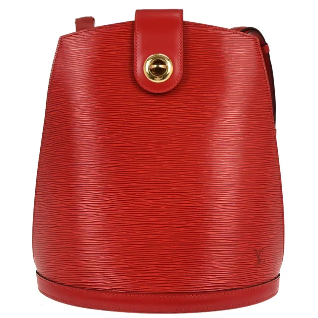 Louis Vuitton 1996 Red Epi Cluny Shoulder Bag M52257 in Red Leather from AMORE Vintage Tokyo