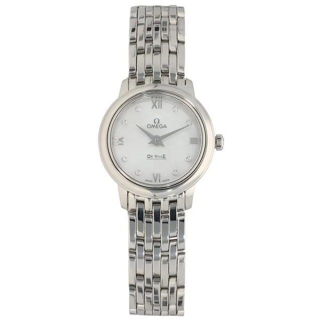 Omega De Ville Prestige 424.10.24.60.55.001 24.4mm Stainless Steel Watch from H&T