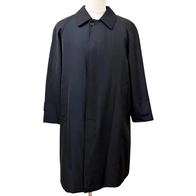 Burberry London Wool Silk Coat in Silk from LuxUness