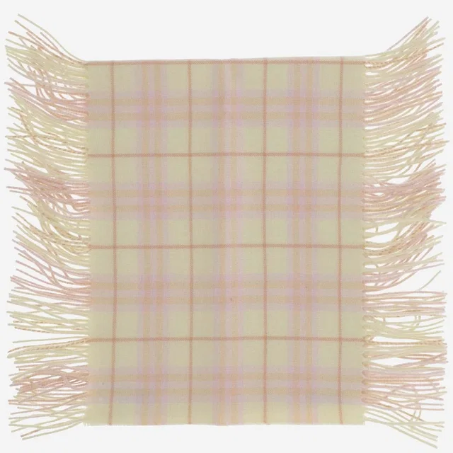 Burberry Cashmere Check Scarf — Multicolor Scarfs in Multicolor Cashmere from HEWI