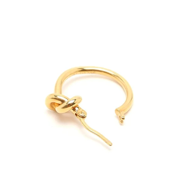 Celine Knot Hoop Earrings from A Retro Tale, photo 3 of 3