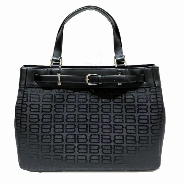Balenciaga Canvas Leather Tote Bag in Canvas from LuxUness