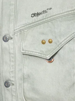 Objects Iv Life Casual jacket with center closure in 100% Cotton, photo 4 of 5 from LUISAVIAROMA