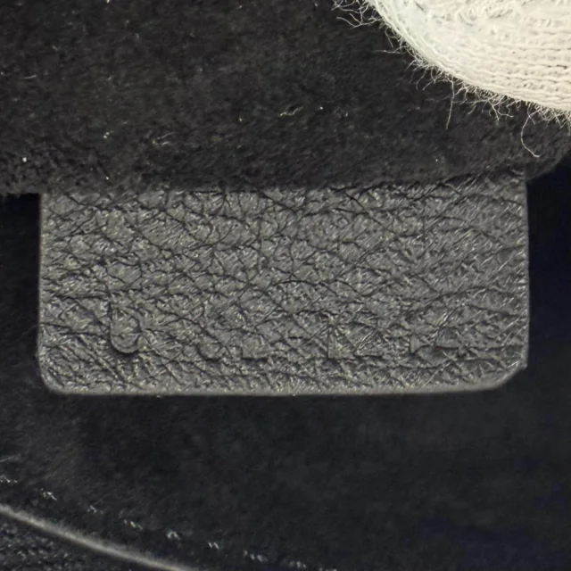 Celine Supple Grained Calf 2way Shoulder Bag in Black Calfskin from LuxUness, photo 12 of 12