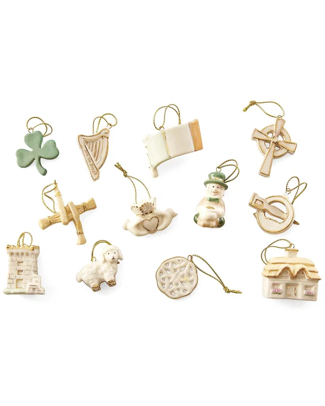 Lenox Luck of The Irish 12pc Ornament Set, image 1 of 1 from Rue La La