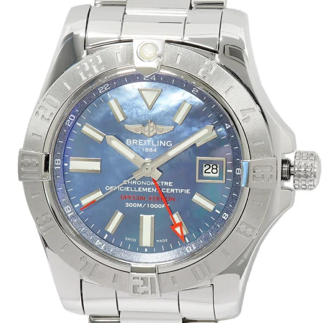 Breitling Avenger II GMT Stainless Steel from LuxUness