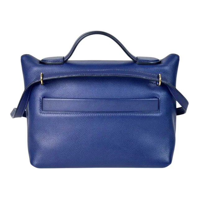 Hermès Blue 2424 Mini Bag in Evercolour in Blue from Luxury Promise, photo 2 of 6