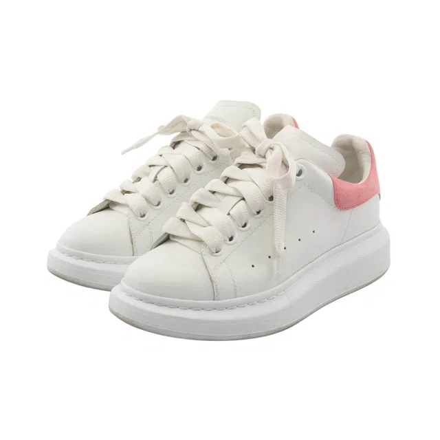 Alexander McQueen Leather Sneakers in Leather from LuxUness