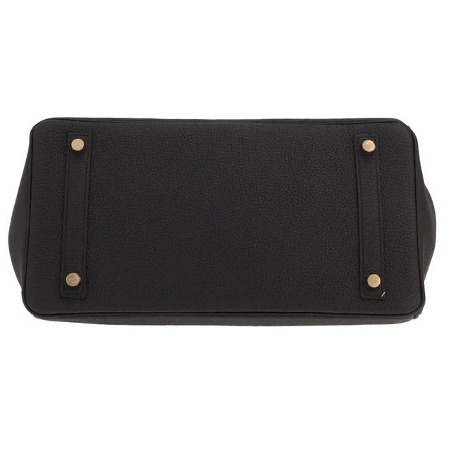 Hermès Birkin handbag, 30 cm, in Noir Togo leather in Black Togo leather from Collector Square, photo 3 of 4