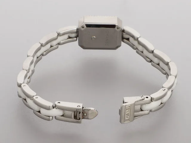 Chanel Two-Tone Diamond Première Watch in Ceramic from Ann's Fabulous Finds, photo 5 of 7