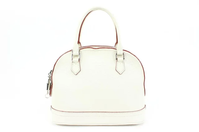Louis Vuitton White Taurillon Leather Parnassea Alma PPM in White Leather from Bagriculture