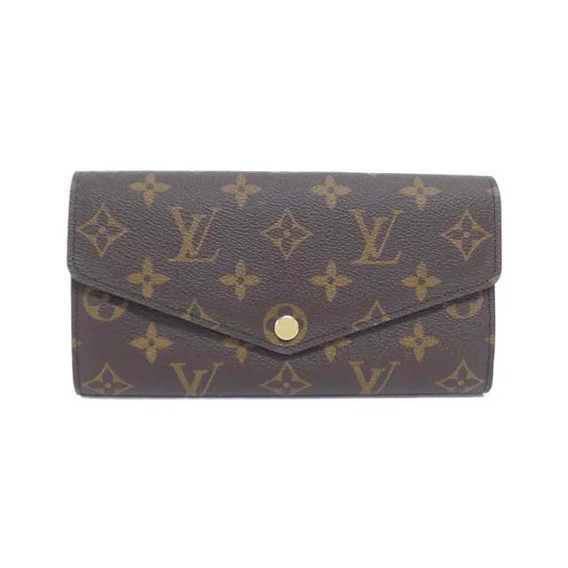 Louis Vuitton Monogram Portefeuille Sarah Wallet in Coated canvas from The Reluxe