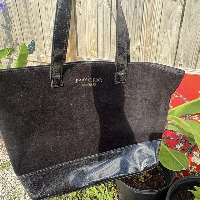 Jimmy Choo Women's Bag - Black in black from Depop, photo 1 of 1