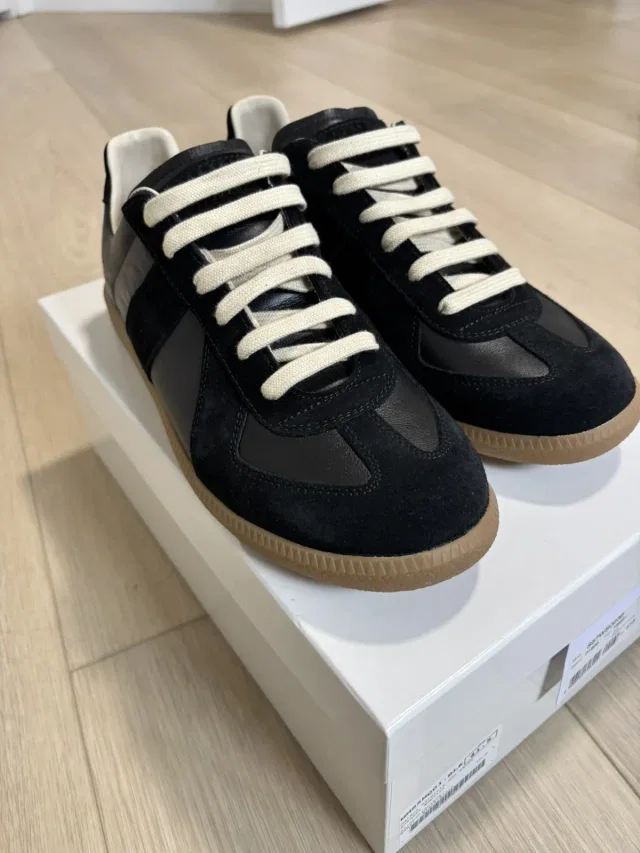 Maison Margiela Gats Shoes in black from Grailed