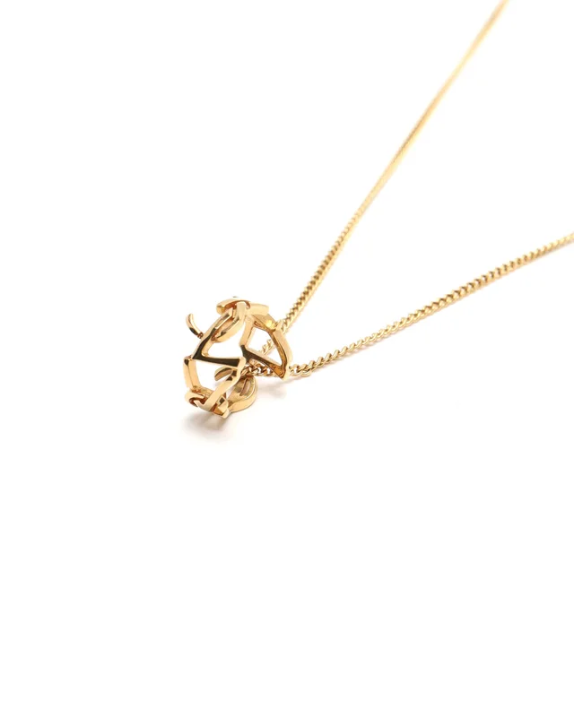 Saint Laurent Monogram Twist Necklace from A Retro Tale, photo 3 of 4