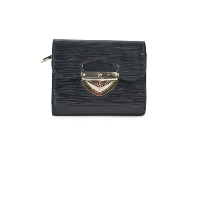Louis Vuitton Koala Epi Black Wallet in Black Leather from The Purse Affair