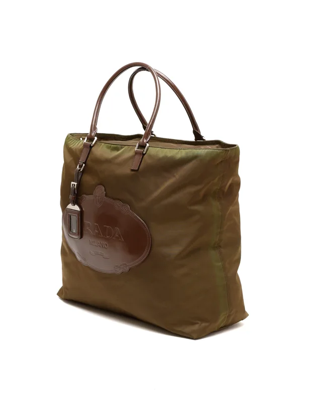 Prada Tessuto Jacquard Bag in Nylon from A Retro Tale, photo 2 of 9