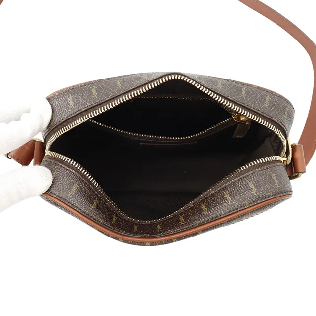 Saint Laurent Le Monogram Camera Bag Brown669957 PVC Leather in Leather from GALLERY RARE, photo 2 of 2