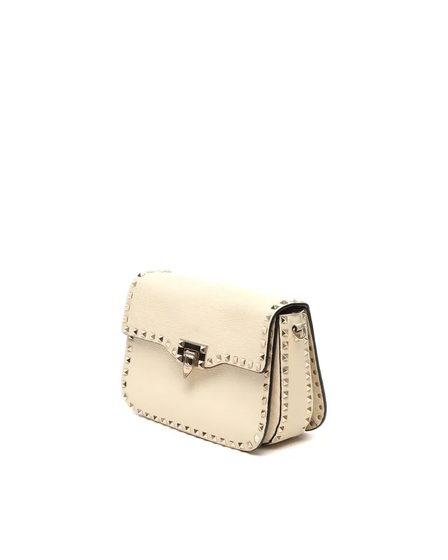 Valentino Garavani Rockstud Crossbody Bag in Caviar leather from A Retro Tale, photo 2 of 9