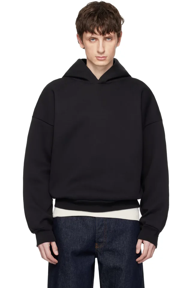 Seventh Black V2 Hoodie, image 1 of 1 from SSENSE