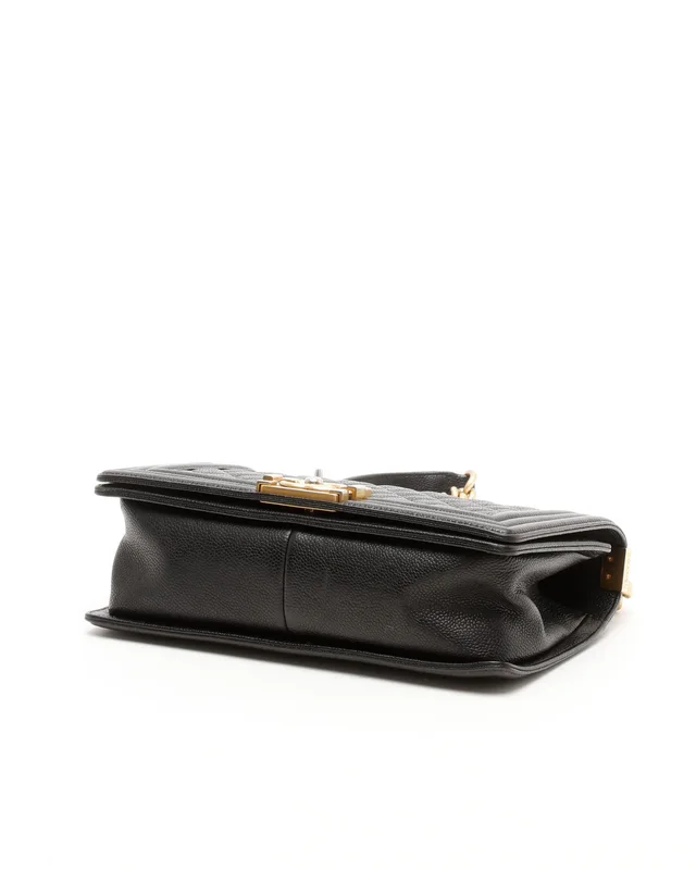 Chanel Caviar Medium Boy Bag in Caviar leather from A Retro Tale, photo 5 of 8