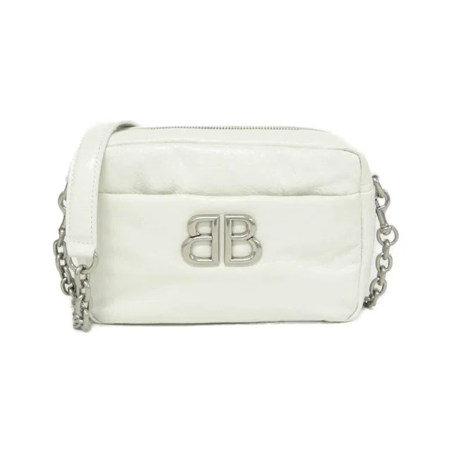 Balenciaga Monaco Camera Calf Shoulder Bag in Leather from LuxUness