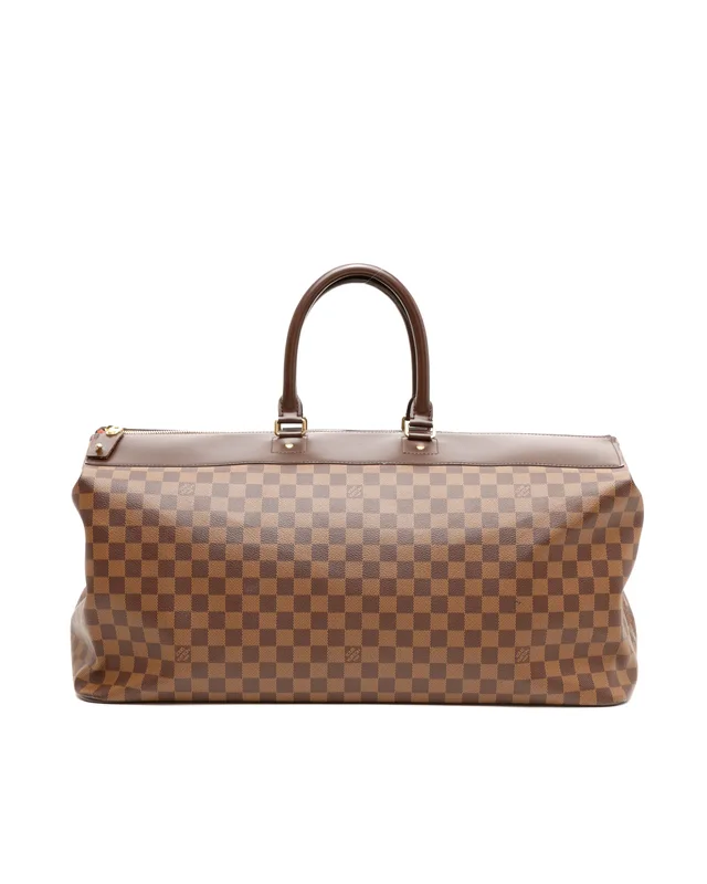 Louis Vuitton Damier Ebene Greenwich GM Weekend Bag in Brown Canvas from A Retro Tale, photo 9 of 9