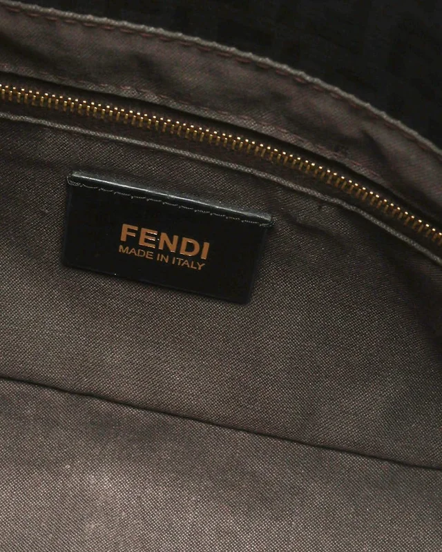 Fendi Zucchino Mama Baguette Bag in Canvas from A Retro Tale, photo 9 of 11